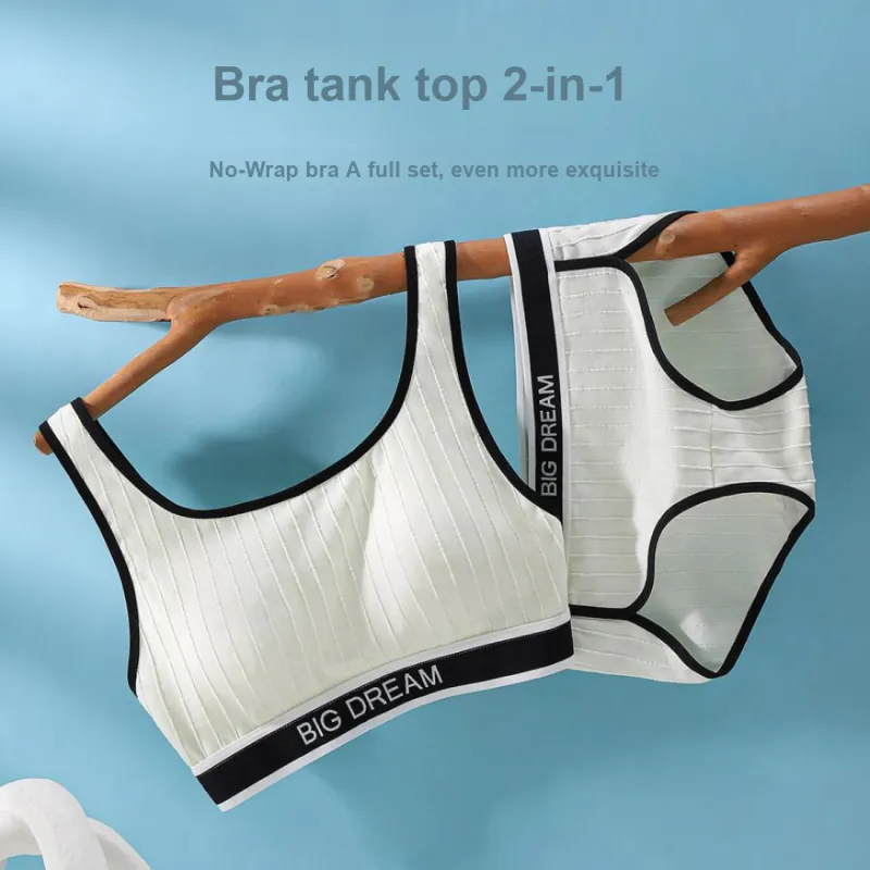 PLANDOO Underwear Set Women's Shopping Bag 2 Pack-10