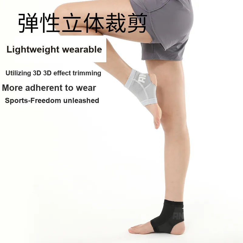 Anta Ankle Braces Soccer Basketball Running Everyday Fitness Unisex Polyamide Polyester Elastane-5