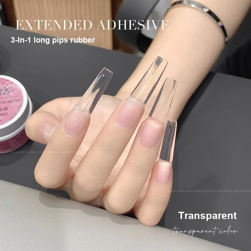 ENNISHI Enis 3 в 1 Световая терапия Гель для ногтей с высоким уровнем прозрачности модель Ultra Hard без отскока кристальная