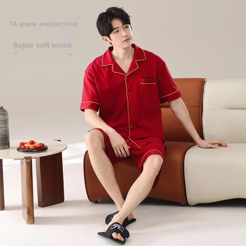 FENTENGCARE Men Pajama Sets-5