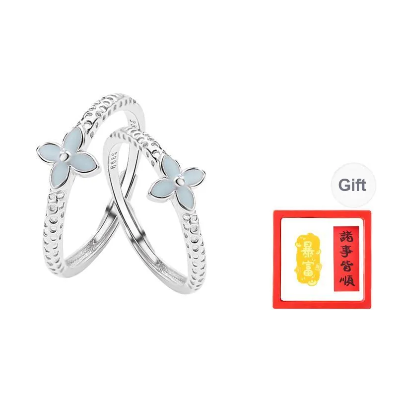 Chongqing Gold Store S999 Fine Silver Rings Unisex-5