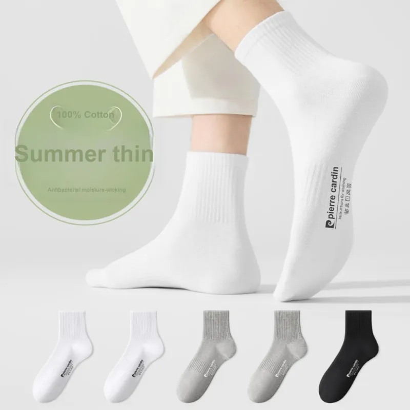 PIERRE CARDIN Mid Calf Socks Men's 5 Pack-1