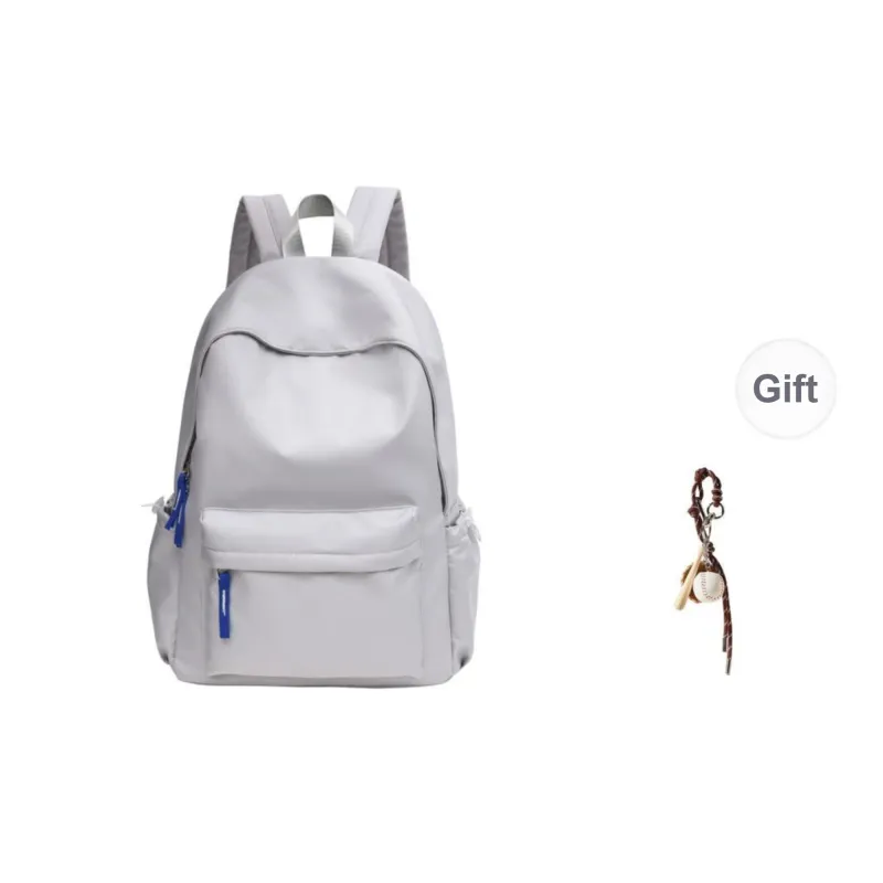 GOBLIN SHARKS 1759 Nylon Backpack Unisex Black/White/Beige Yellow/Green/Blue/Gray-30