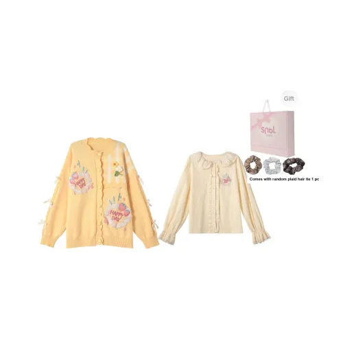 SNBL Рубашка Matching Набор Клубничный Cheeses Женские Трикотаж+Рубашка