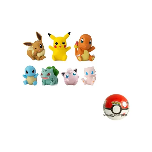 BANDAI Покемон Фигурка Poke Ball Слепая Коробка Один Blind Box Полная Коробка 9 шт