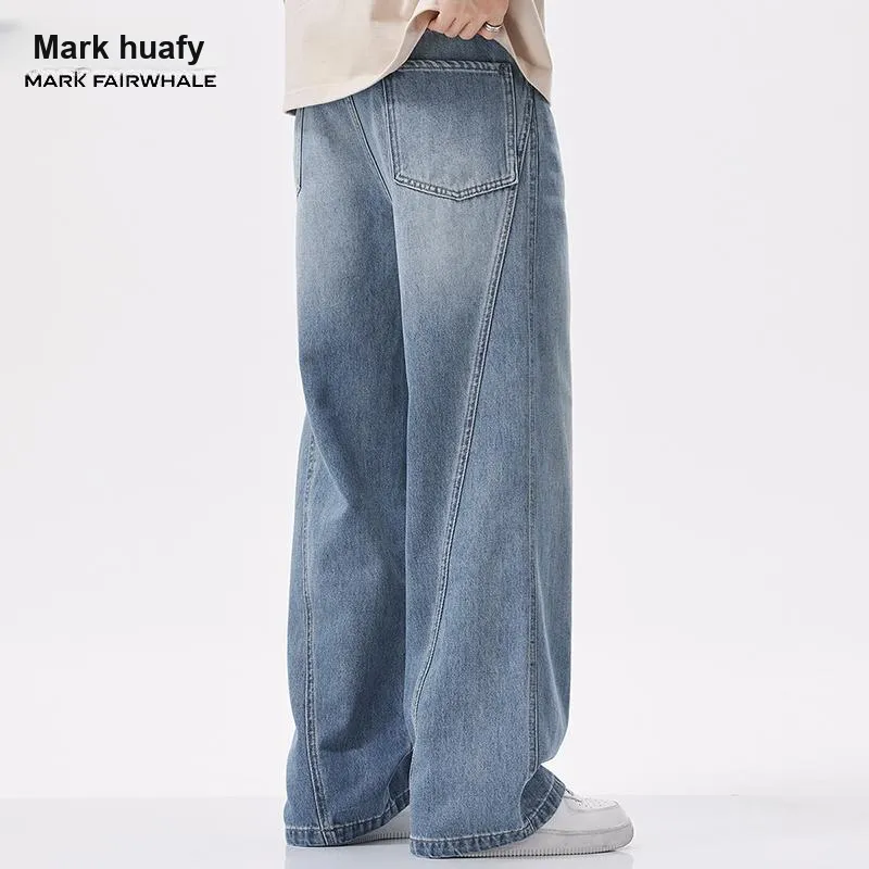 FAIRWHALE Jeans Unisex Blue-1