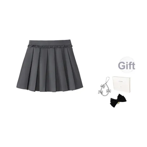 Fstudio Корейский Преппи стиль Маленький Анти-Аджинг Повседневные короткие юбки Женские