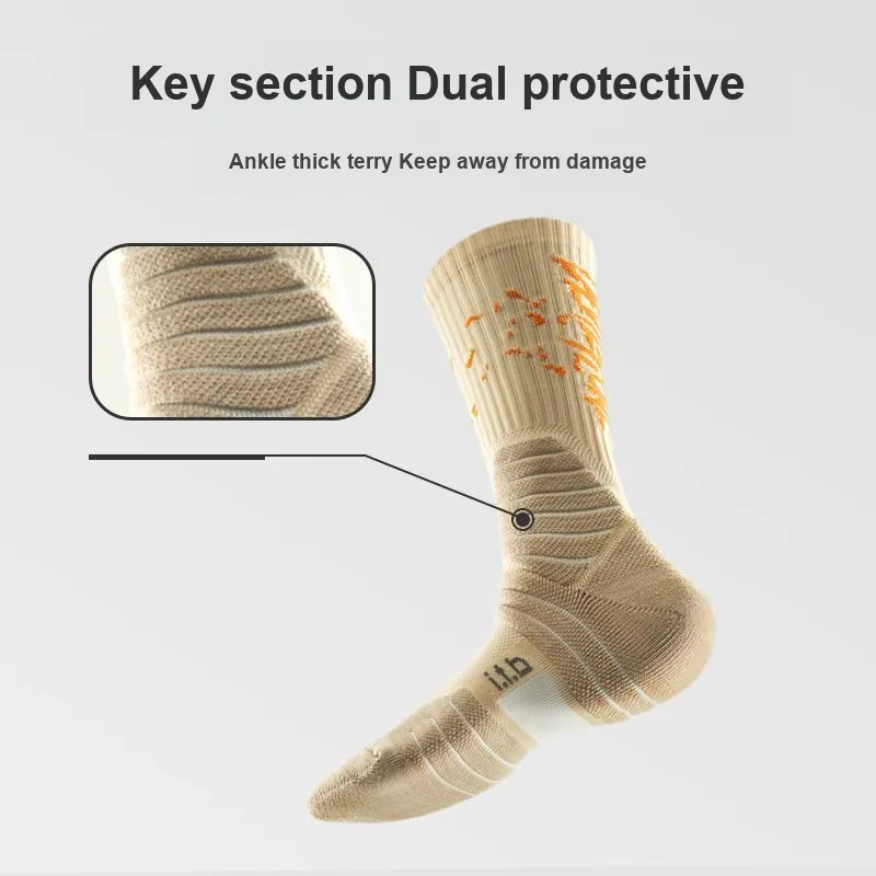 Mast Point Basketball Socks Unisex-2