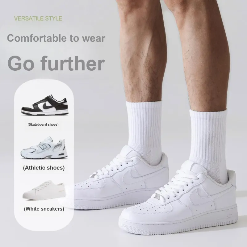 XXLLG Mid Calf Socks Men 5 Pack-1
