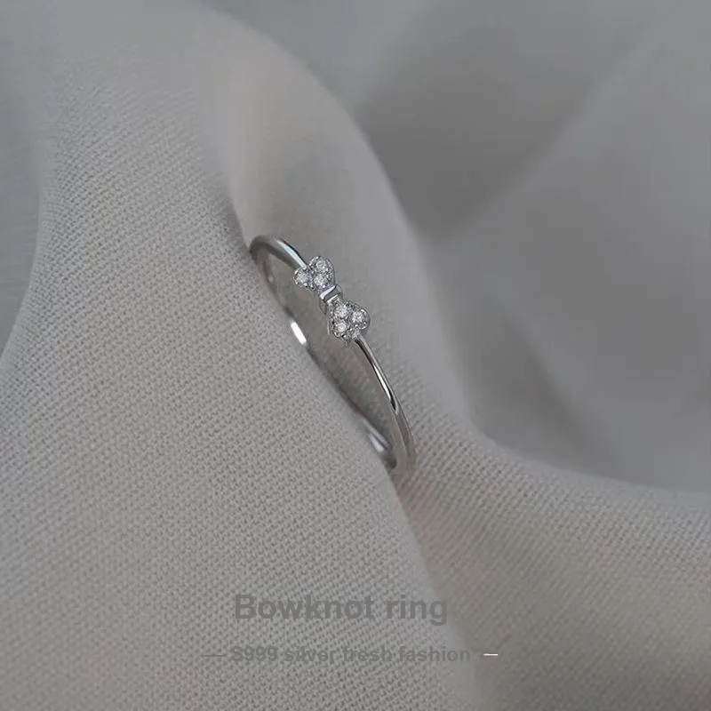 DAWO S 999 Fine Silver Rings Unisex-1