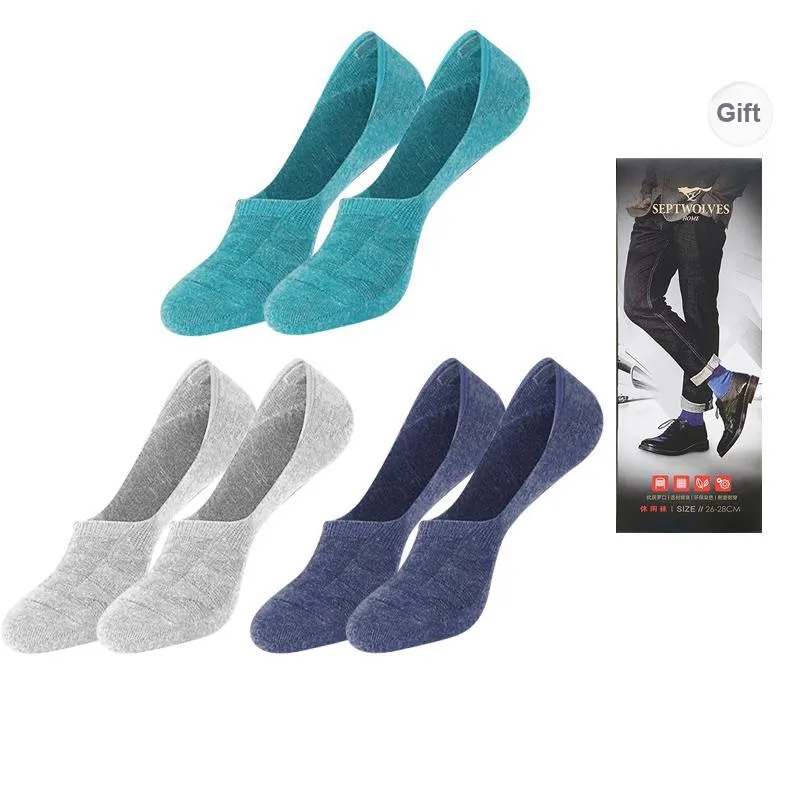 SEPTWOLVES Socks Gift Box Men's 3 Pack With Box Included-118