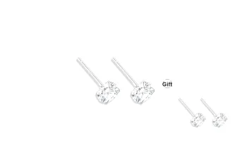 COPI S999 Fine Silver Stud Earrings Unisex