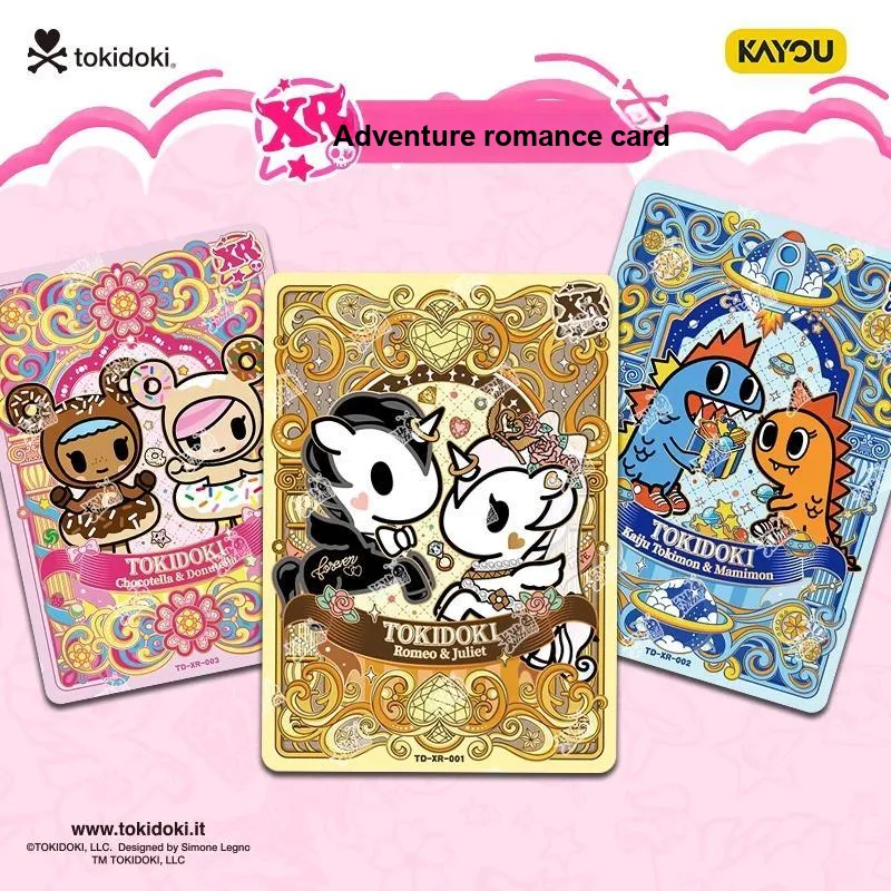 KAYOU x Tokidoki Unicorn Adventure Journey Collection Card Roaming Bag First Rebound IP/Anime Cards 2 Packings-1