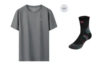 PEAK T Shirts Men Gray
