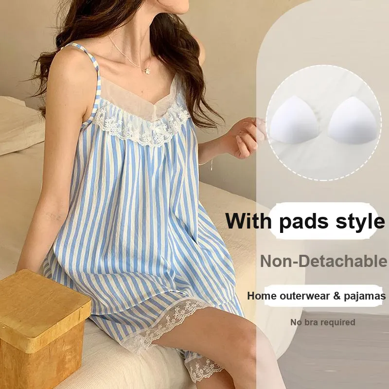 OUSHIBO Pajama Set Women's Image Color-3