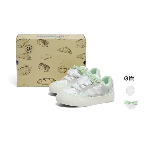 HUANQIU Противоскользящие устойчивые к истиранию дышащие увеличивающие высоту низкие кроссовки для скейтбординга женские зеленый виноград