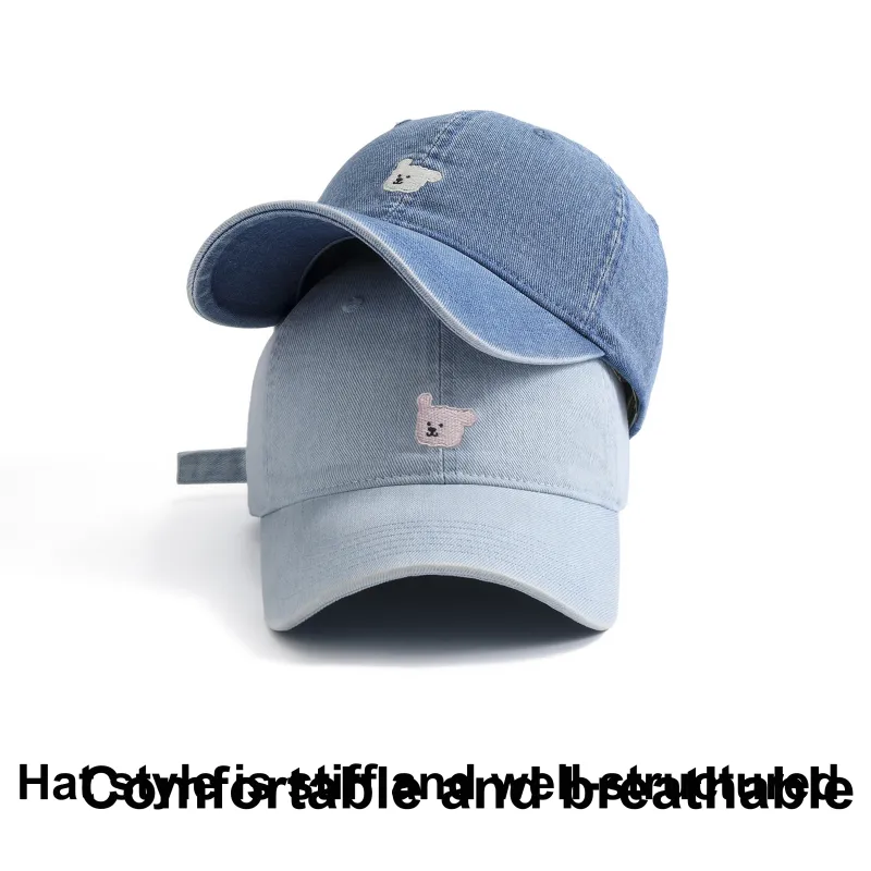 PLAN IN Cotton Baseball Caps Unisex-1