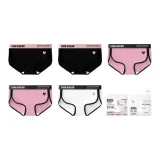 5 Pack (2 Black+2 Pink+1 White)
