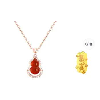 CHAOHONGJI Natural Agate Necklaces Women's