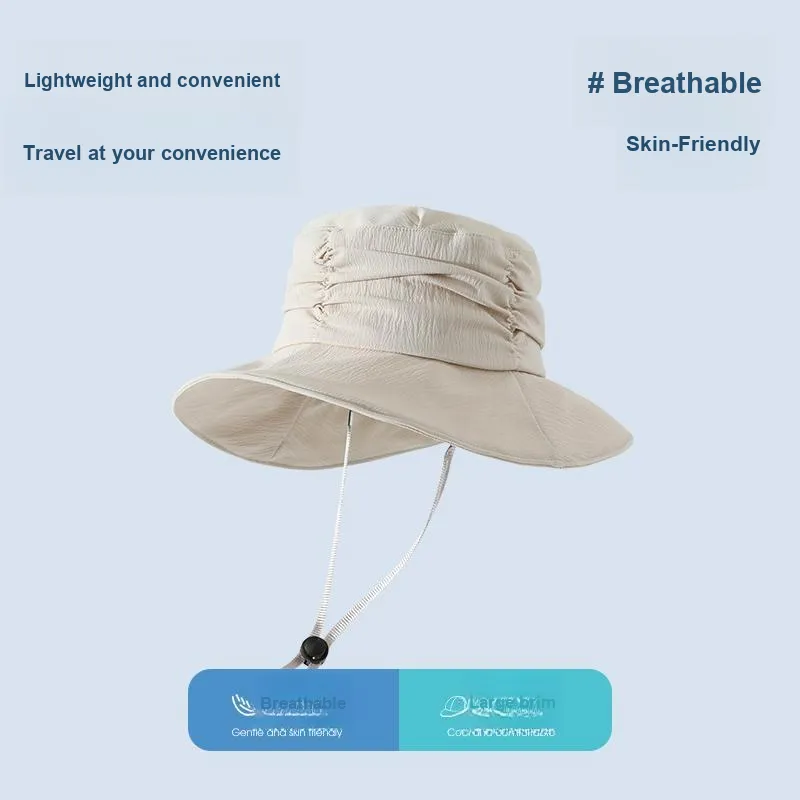 YUZHAOLIN Thin Polyester Sun Protection Hats Women's-1