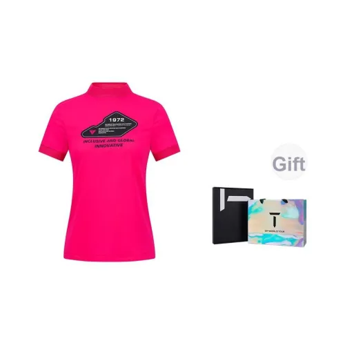 EUROPEAN TOUR Женские футболки T