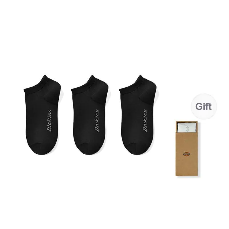 Dickies 95% Cotton Slip Resistant Invisible No Show Socks Unisex Gift Box Combination-20