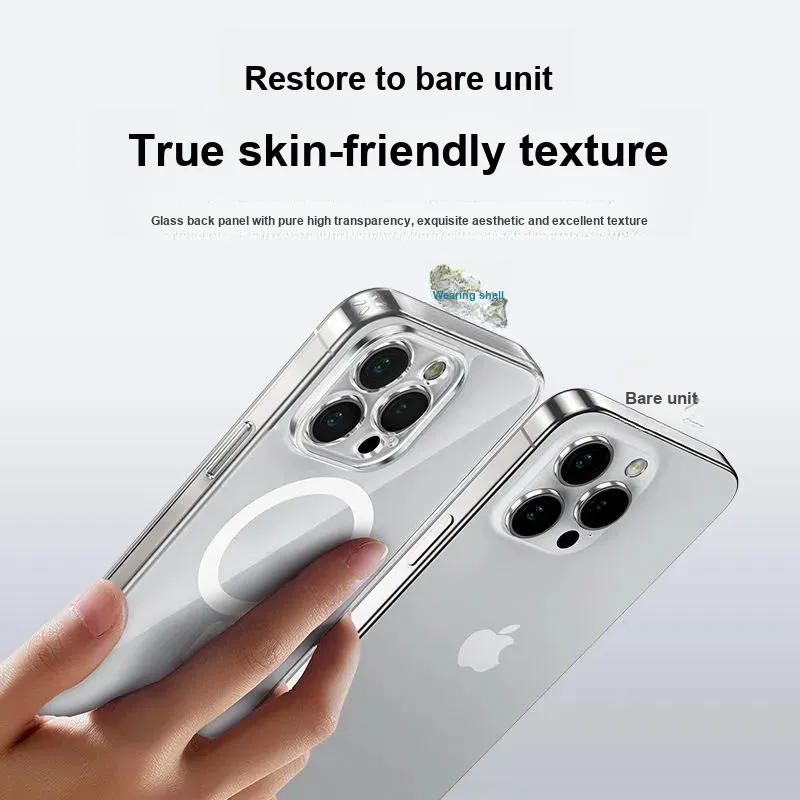 HASEE TPU Material Magnetic Phone Cases Compatibility IPhone16/15/14/plus/13/12/11pro/ma-11