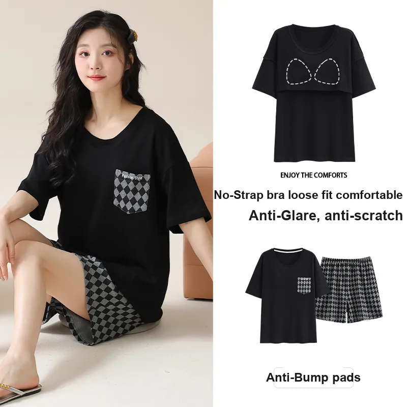 MADALLO Pajama Set Women's Black-2
