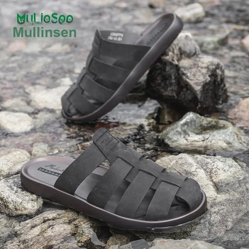 Mulinsen Wrap toe Slippers Men's-15