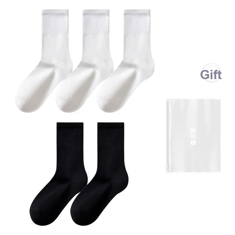 Temooues Unisex Mid-Calf Socks-27