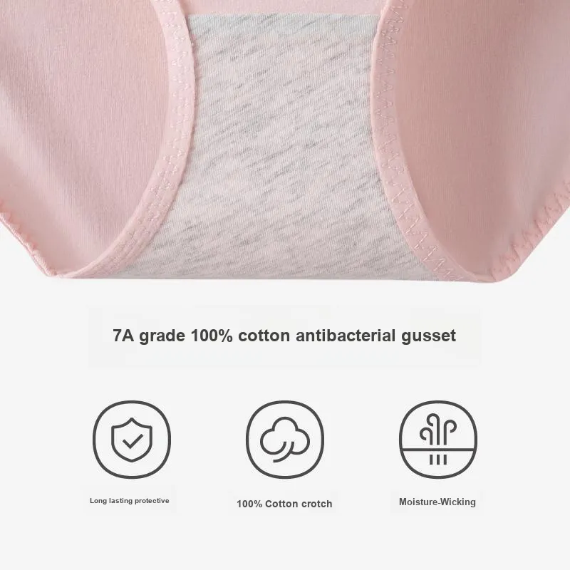 FENTENG x LINE FRIENDS Brown Bear Underpants Women's 4 Pack-2