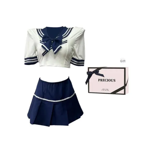 GOYN Изображение Цвет+Шляпа+Белый Шелк+[Коробка] Женские Пижамные Наборы