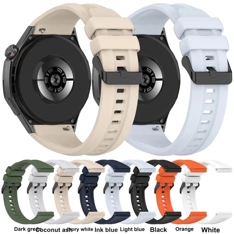 CHRROTA Watch Band Huawei Compatibility Silicone Material-2