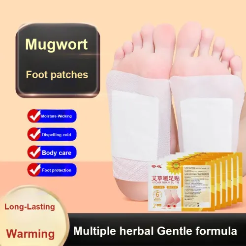 Подсолнух Foot Теплый Патч Центральная часть WARMERS Нагрев Патчи Stress Relief Помощь для сна Уменьшение усталости 10 Патчей в сумке