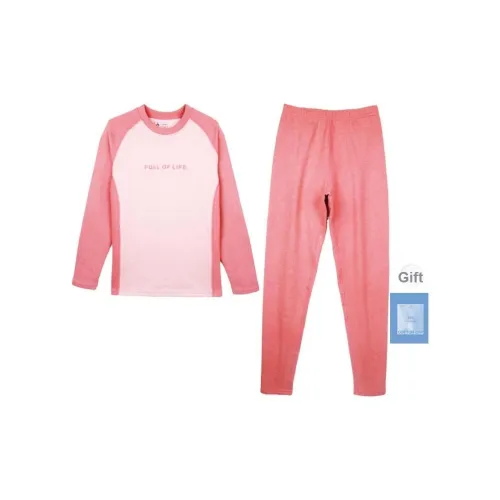 Cotton Gene Термический Комплект Женская Сумка для покупок Пастельно-розовая