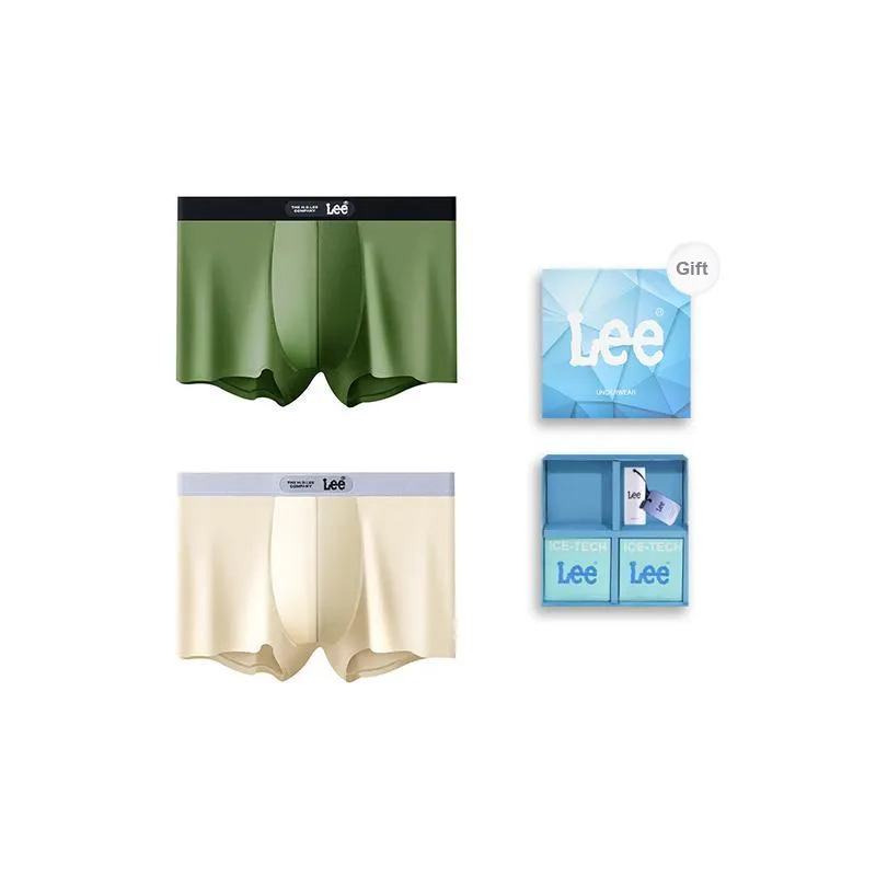 Lee Underpants Men's Gift Box Of 2 Strips-11