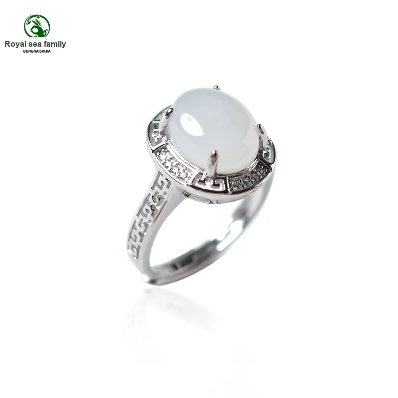 Tokai Family Rings White Jade Women's-5