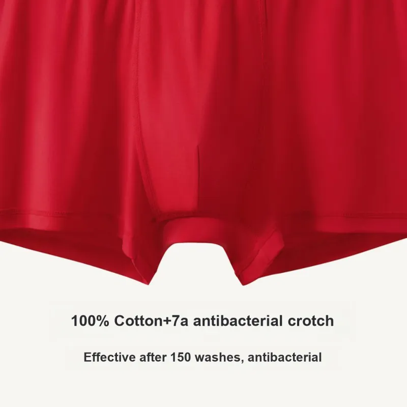 Crabsecret Underpants Men's 3 Pack Red-7
