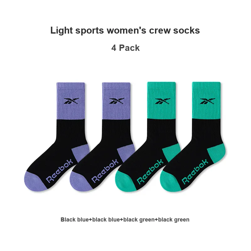 Reebok Mid Calf Socks Women's 4 Pack-18