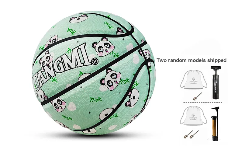 Kuangmi PU Basketball Turquoise Size 5 Ball Training Unisex-2