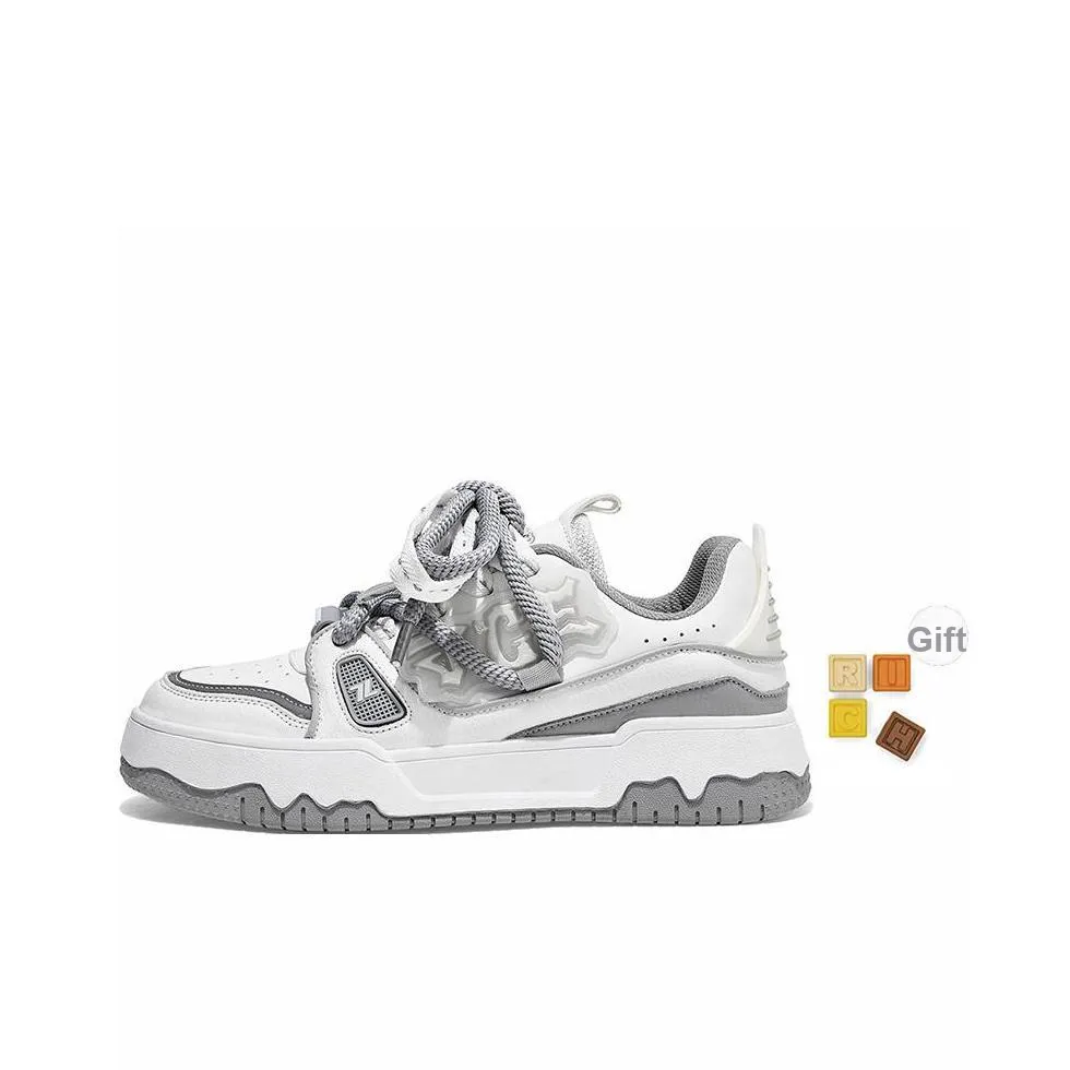 TCELLARS Skateboard Shoes Unisex Low top Gray/Black