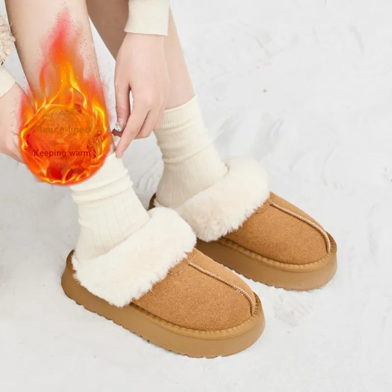 WESTLINK TPR Sole Fuzzy Slip Resistant Wrap toe Slippers Women's-10