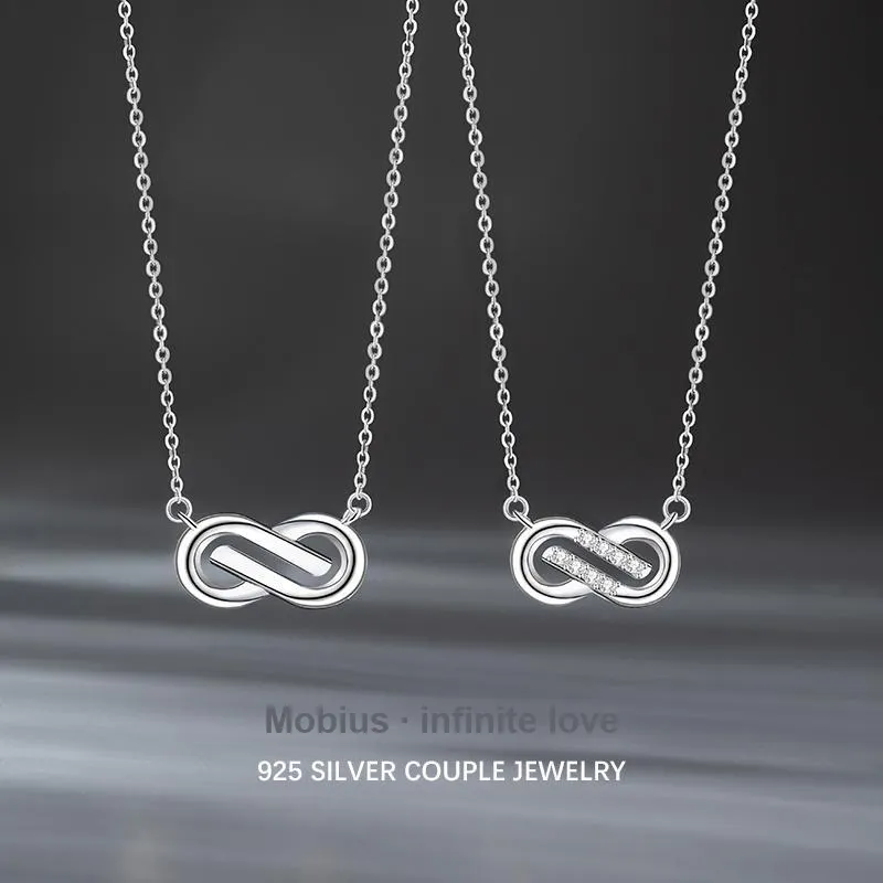 CLARKIA FLOWER 925 Sterling Silver Necklaces Unisex-1
