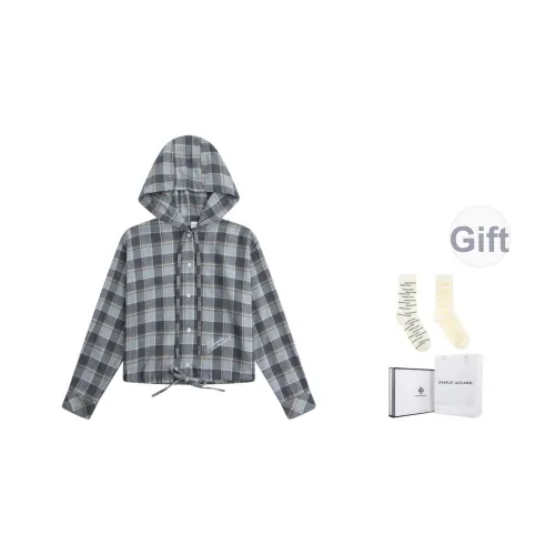 Charlie Luciano Серый Коробка + Носки Унисекс Рубашки