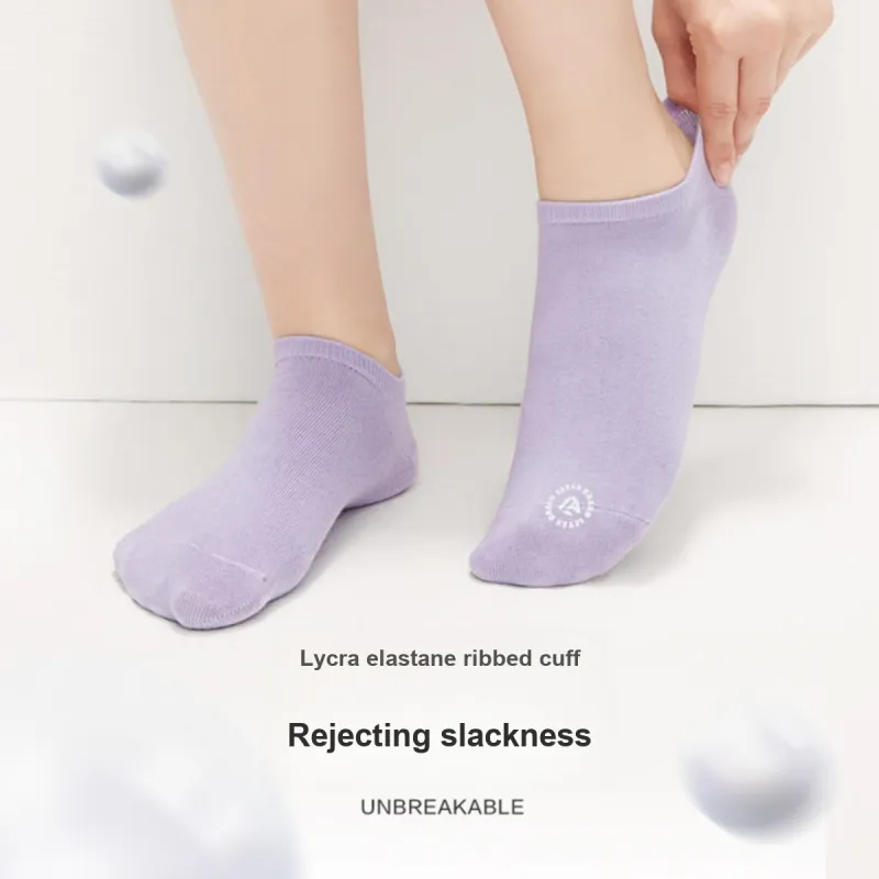 SEVEN Ankle Socks Women's 5 Pack Mixed Color-3