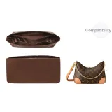 [Brown]Nylon Liner (with Compartments for Storage)