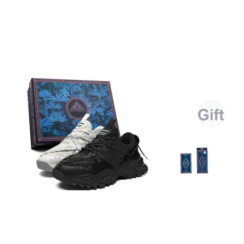 Masongarments Shark Tooth Series Толстая подошва Низкий топ Унисекс