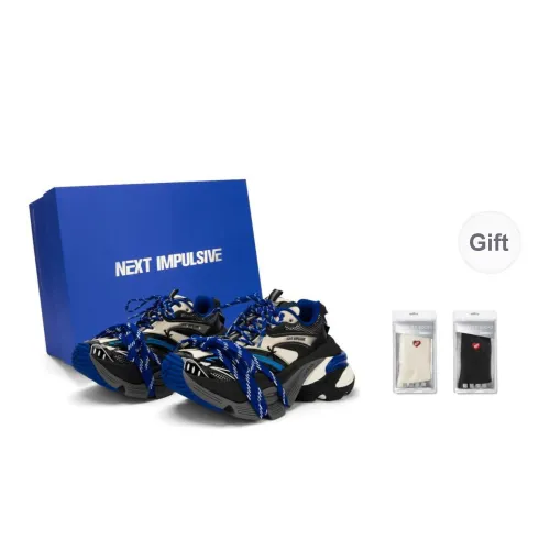 NEXT IMPULSIVE Power Collection Chunky Sneakers Unisex Cyber Blue