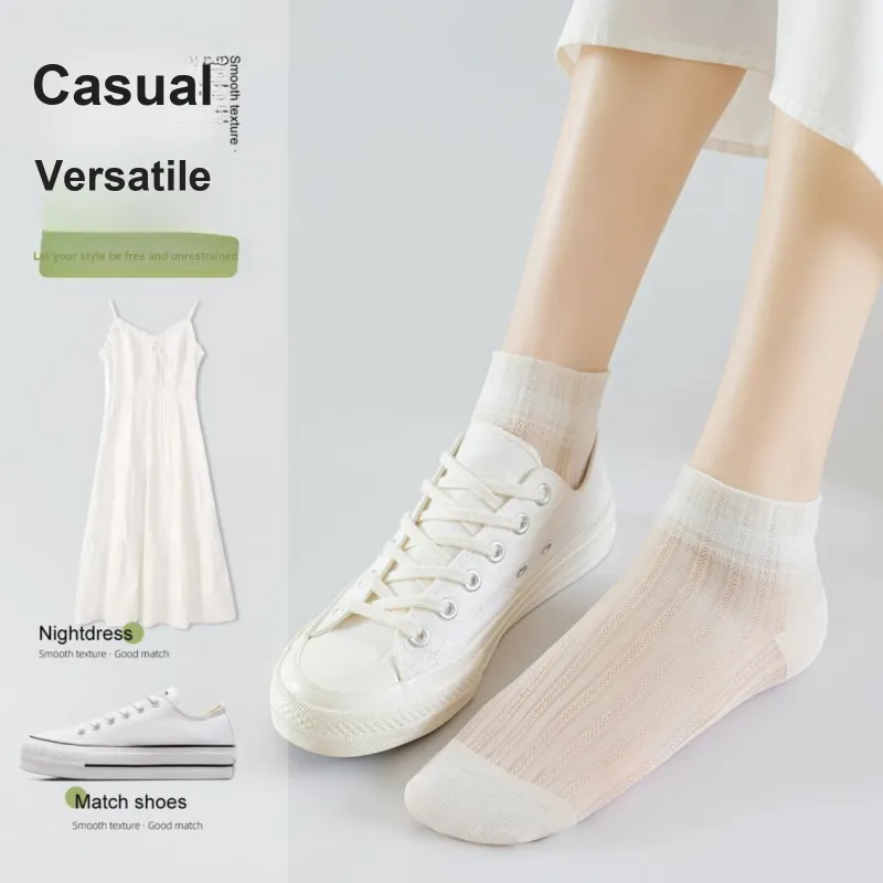 XXLLG Short Socks Women's 4 Pack-6