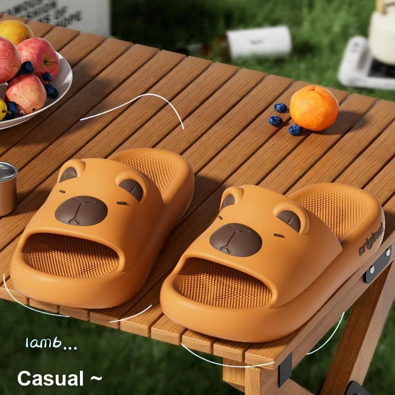 MAIMENG&XIAOTIANTUAN Home Slippers-4